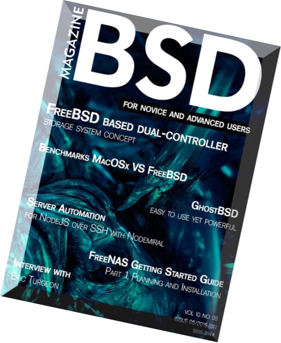 BSD Magazine – May 2016