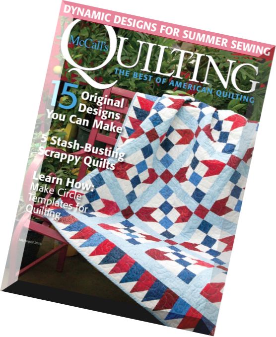 McCall’s Quilting – July-August 2016