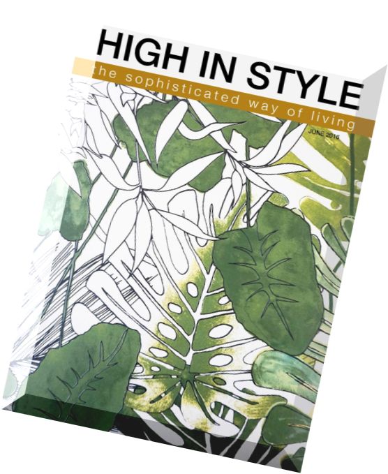 High In Style Magazine – June 2016