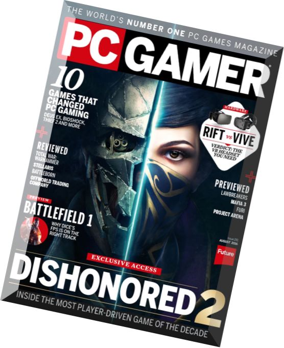 PC Gamer USA – August 2016
