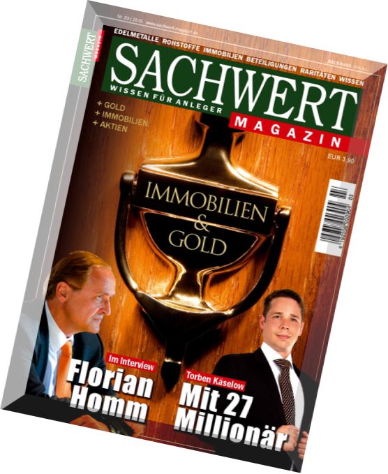 Sachwert Magazin – Nr.3 2016