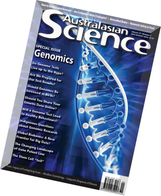 Australasian Science – July – August 2016
