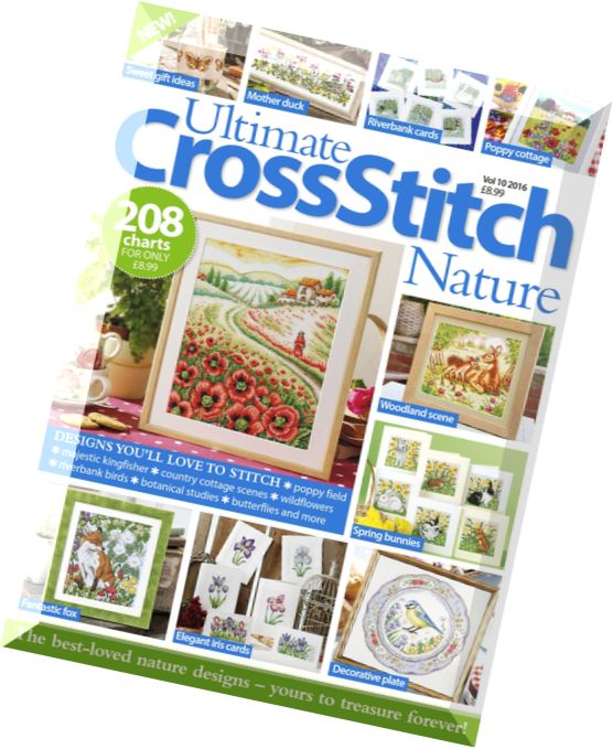 Ultimate Cross Stitch Nature – Volume 10 2016