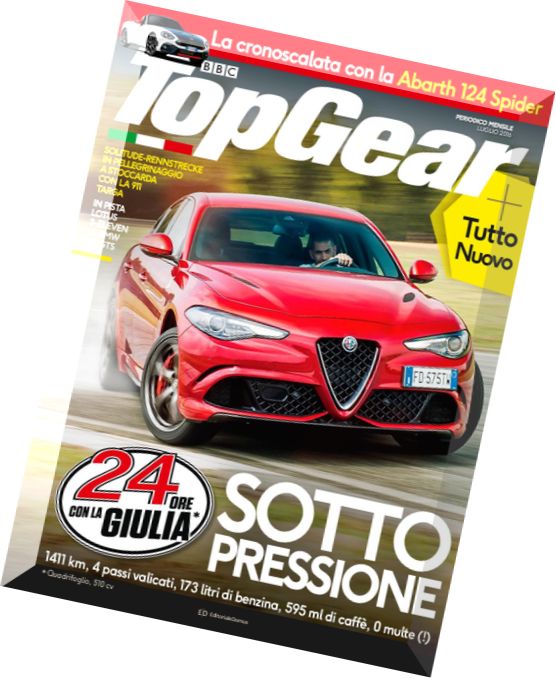 Top Gear Italia – Luglio 2016