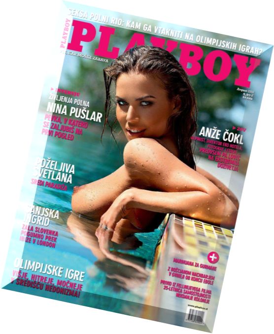 Playboy Slovenija – Avgust 2016