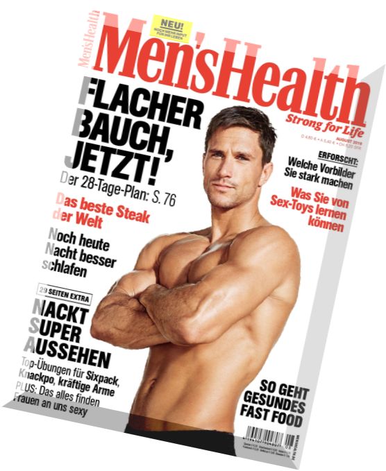 Men’s Health Germany – August 2016