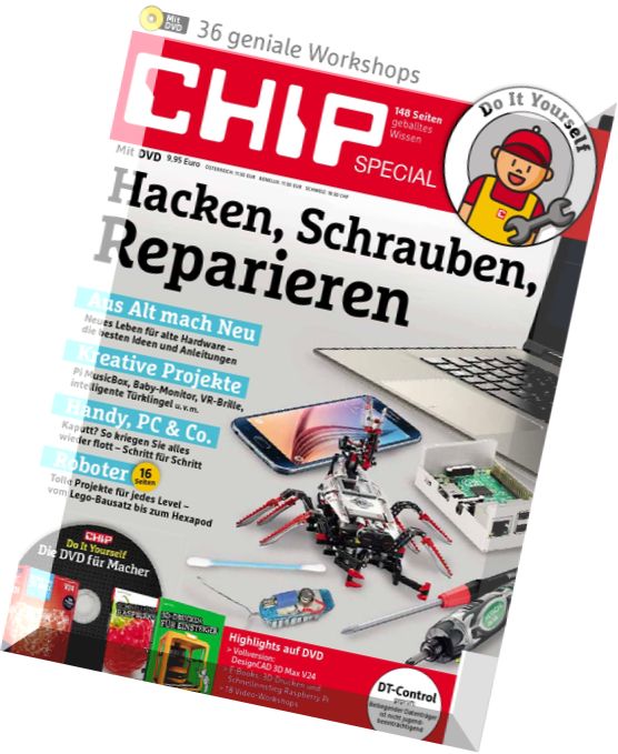Chip – Special Hacken, Schrauben, Reparieren N 01, 2016