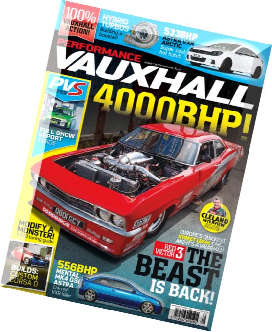 Performance Vauxhall – August-September 2016