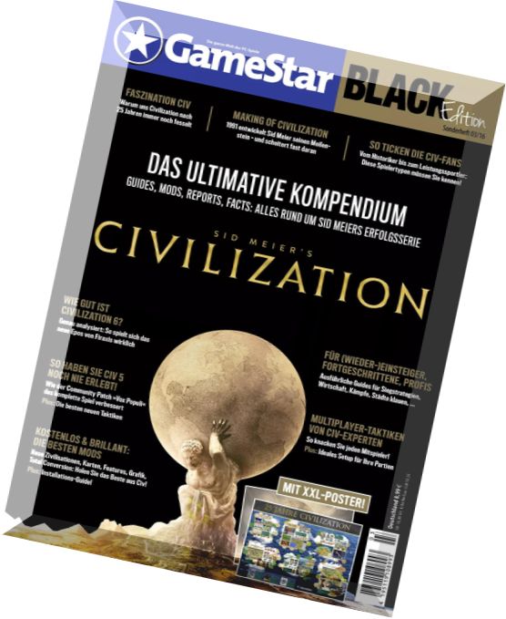 Gamestar Black Edition Civilization – Nr.3, 2016