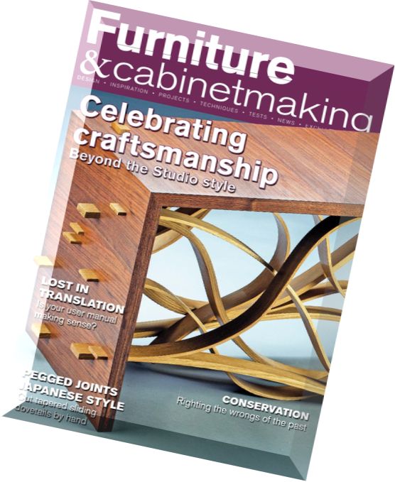 Furniture & Cabinetmaking – August 2016