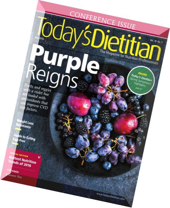 Today’s Dietitian – July 2016
