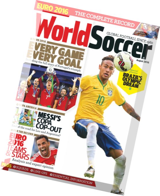 World Soccer – August 2016