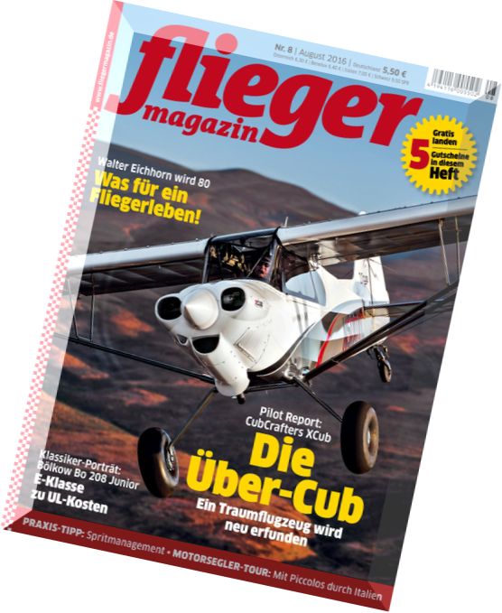 fliegermagazin – August 2016