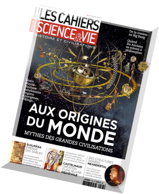 Les Cahiers de Science & Vie – Aout 2016