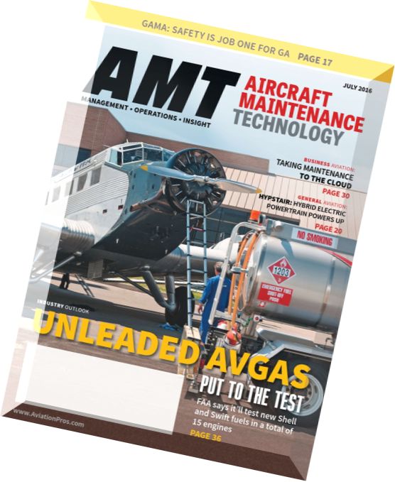 Aircraft Maintenance Technology – July 2016