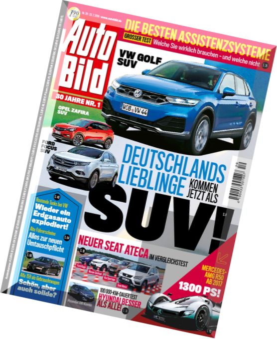 Auto Bild Germany – 22 Juli 2016