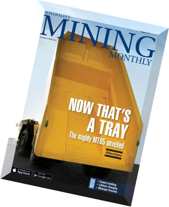Australia’s Mining Monthly – August 2016