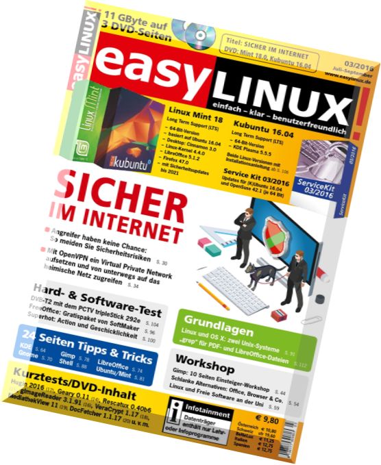 EasyLinux – Juli-September 2016