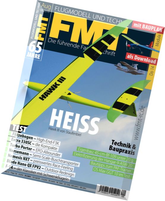 FMT Flugmodell und Technik – August 2016