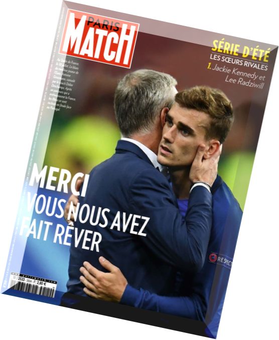Paris Match – 13 au 20 Juillet 2016