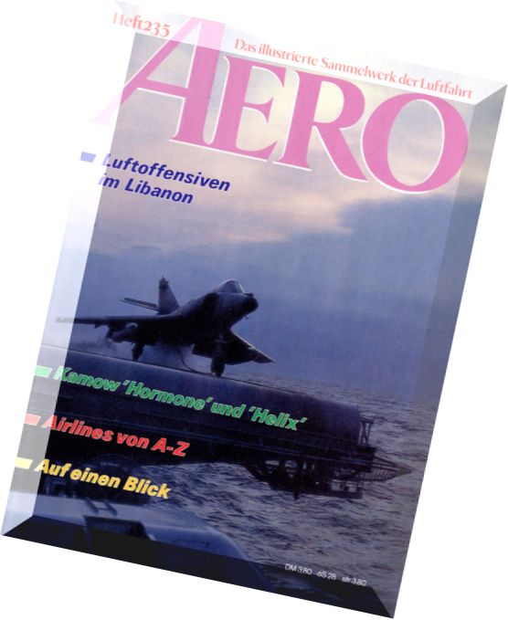 Aero Das Illustrierte Sammelwerk der Luftfahrt – N 235