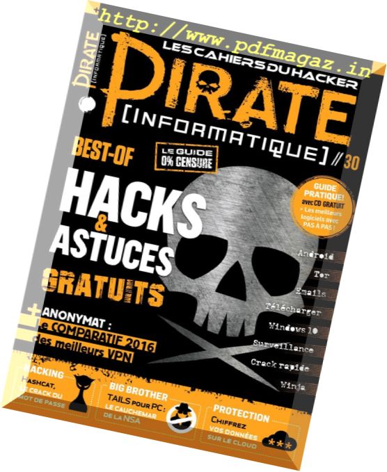 Pirate Informatique – Aout-Octobre 2016