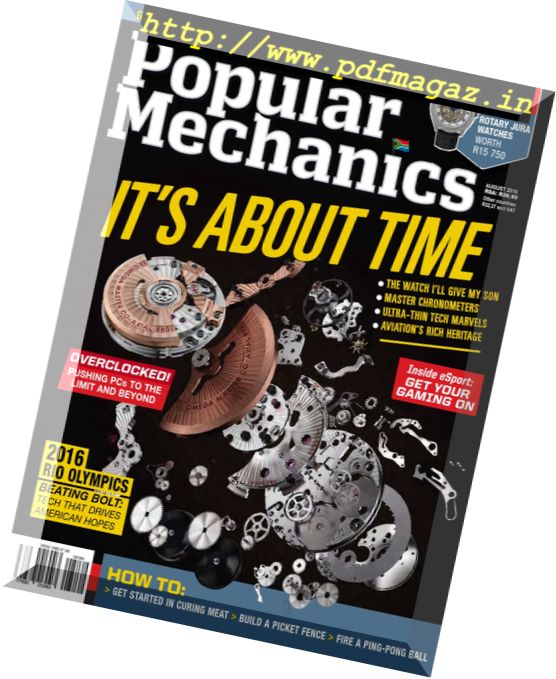 Popular Mechanics South Africa – August 2016