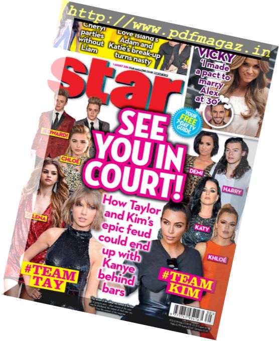 Star Magazine UK – 1 August 2016