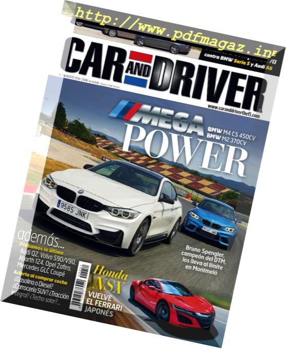 Car and Driver Spain – Agosto 2016