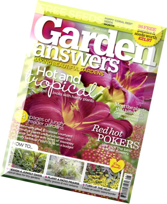 Garden Answers – August 2016