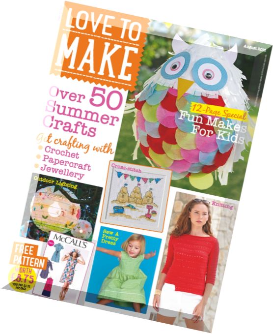 Love to make with Woman’s Weekly – August 2016