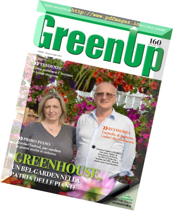 GreenUp – Giugno-Luglio 2016