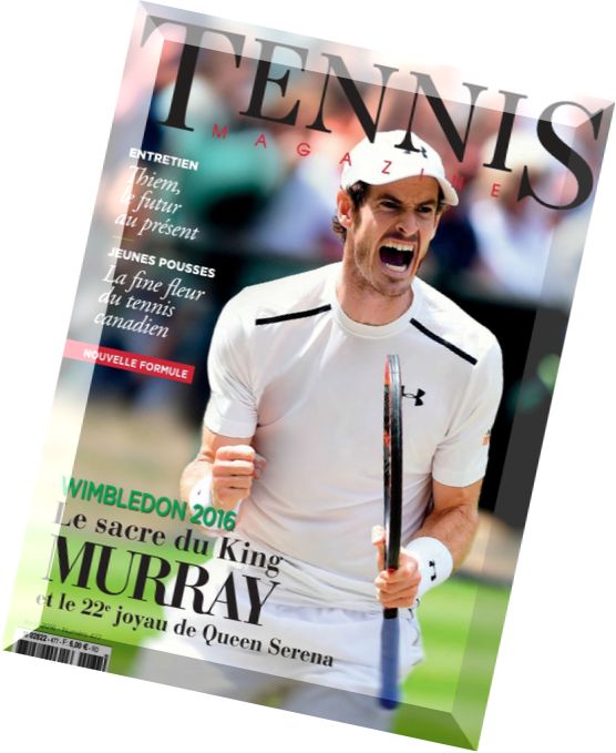 Tennis Magazine France – Aout 2016