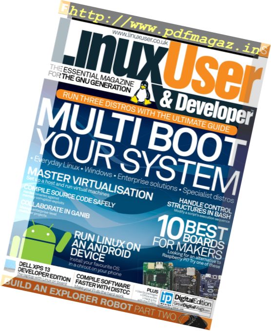 Linux User & Developer – Issue 168, 2016