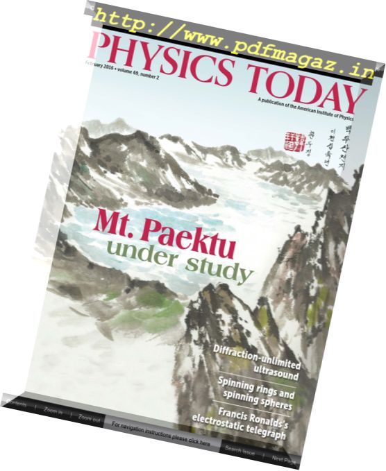 Physics Today – February 2016