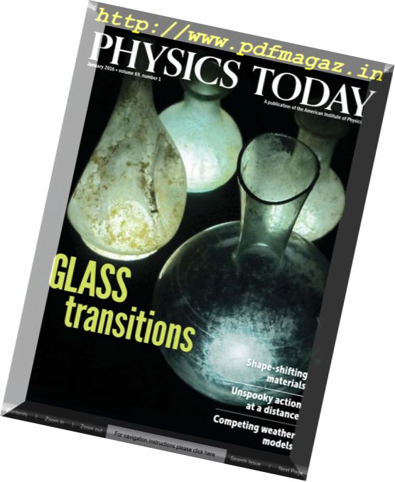 Physics Today – January 2016