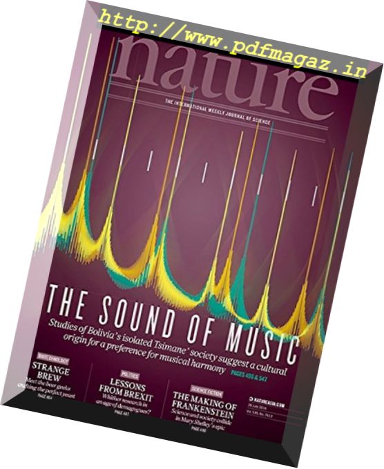 Nature Magazine – 28 July 2016