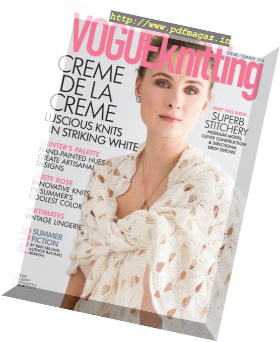 Vogue Knitting – Spring-Summer 2016