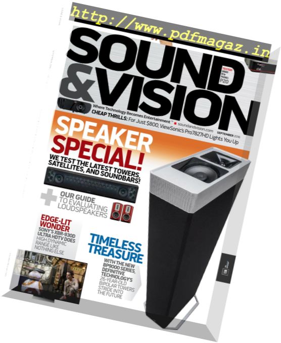 Sound & Vision – September 2016