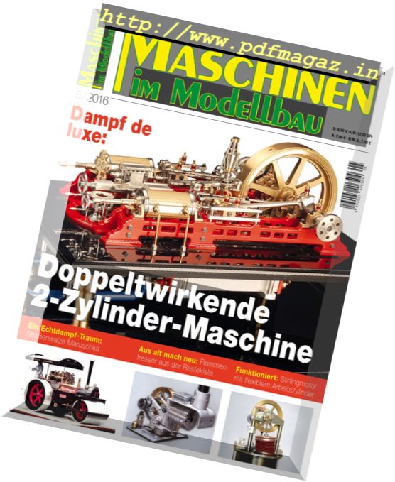 Maschinen im Modellbau – Nr.5, September-Oktober 2016