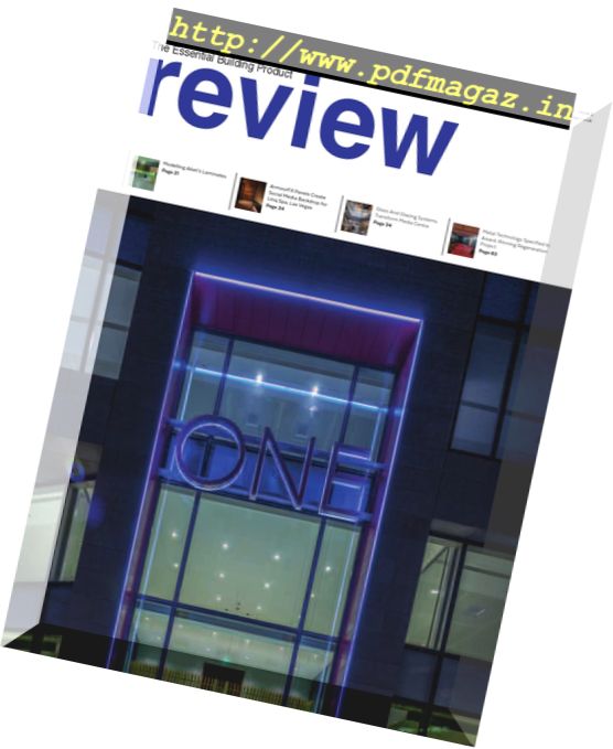The Essential Building Product Review – August 2016 (Issue3)