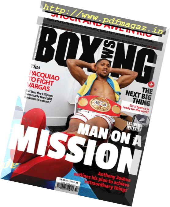 Boxing News – 18 August 2016