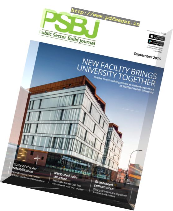 PSBJ Public Sector Building Journal – September 2016