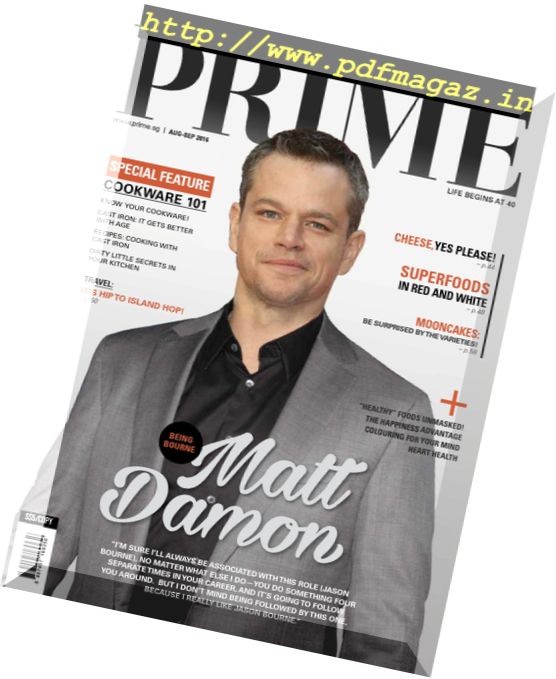 PRIME Magazine – August-September 2016