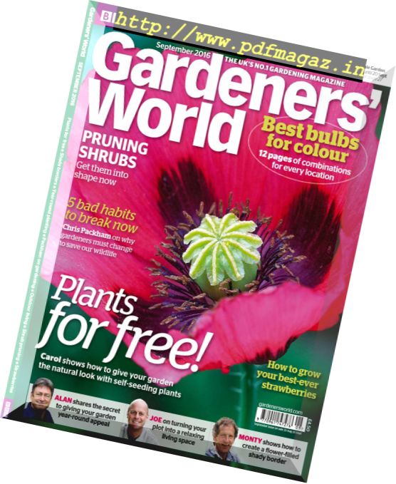 BBC Gardeners’ World – September 2016