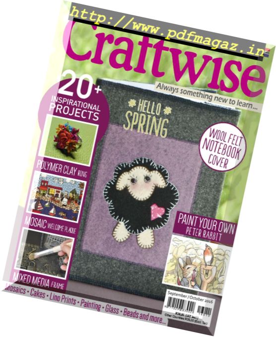 Craftwise – September – October 2016