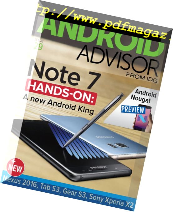 Android Advisor – Issue 29, 2016