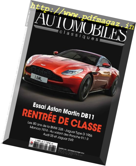Automobiles Classiques – Septembre-Octobre 2016