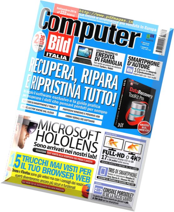 Computer Bild Italia – Settembre 2016