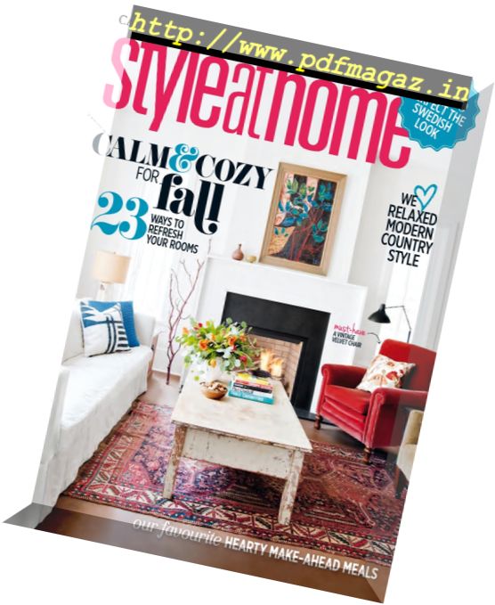 Style at Home Canada – October 2016